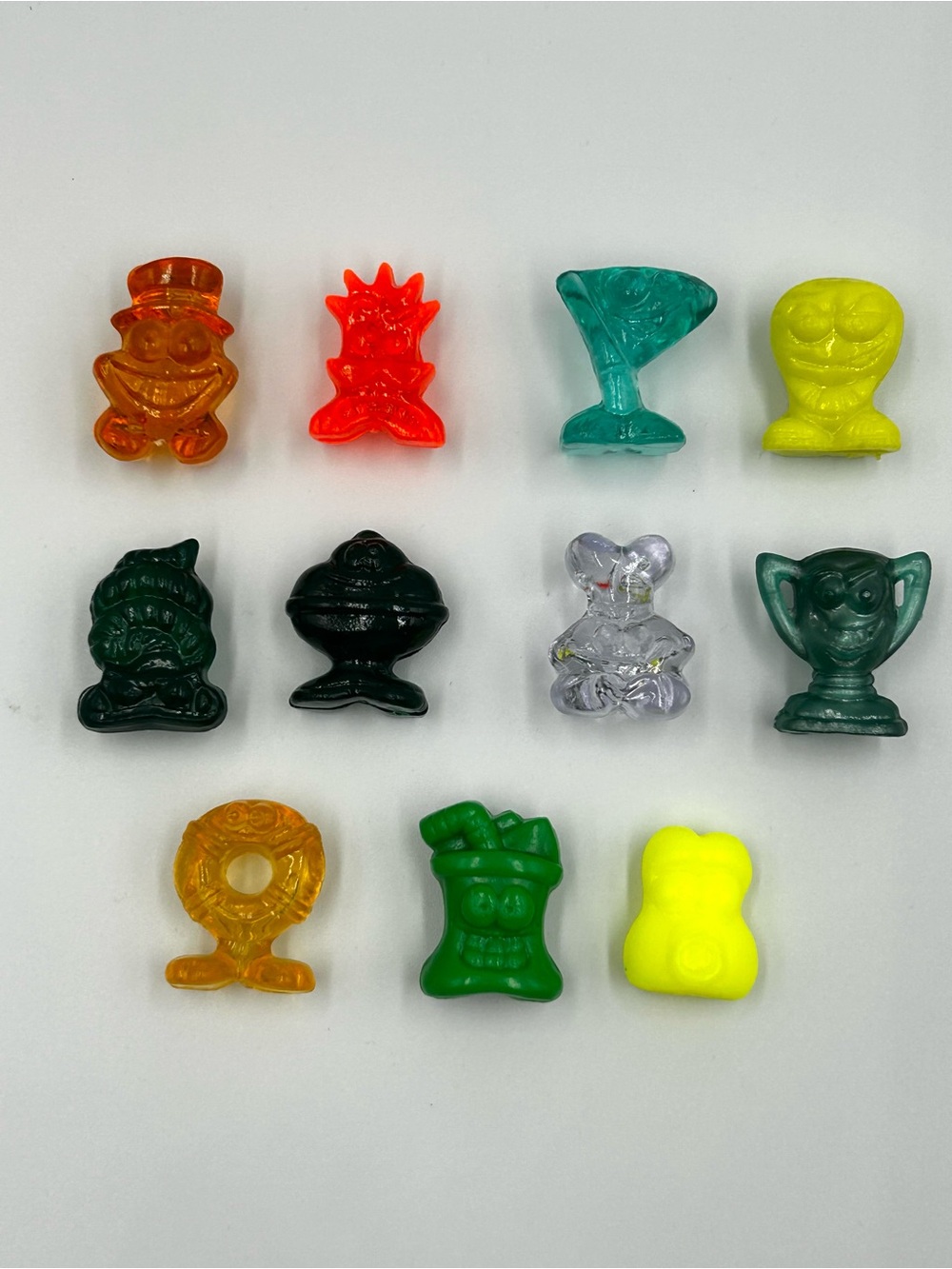 Vintage Crazy Bones Gogos 1990s Lot of 11 Figures Mix Sports Classic
